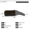 Men Beard Brush Boar Hair Bristle Hard Shaving Comb Wood Handle Face Massage Hairdresser Mustache Brush Shaving Beauty Tool